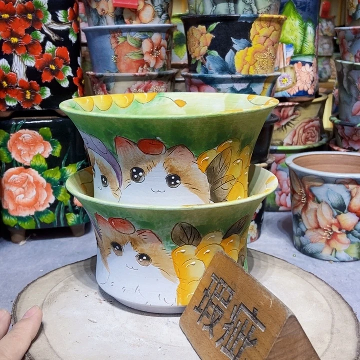 景德镇艺术手绘作品