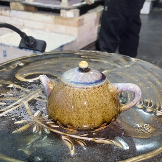 茶壶紫砂柴烧紫砂