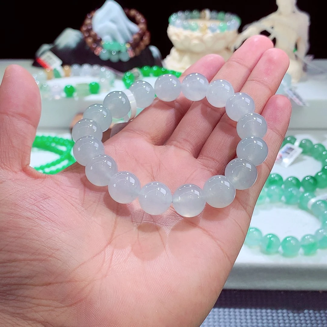 未镶嵌手链翡翠卡12.5