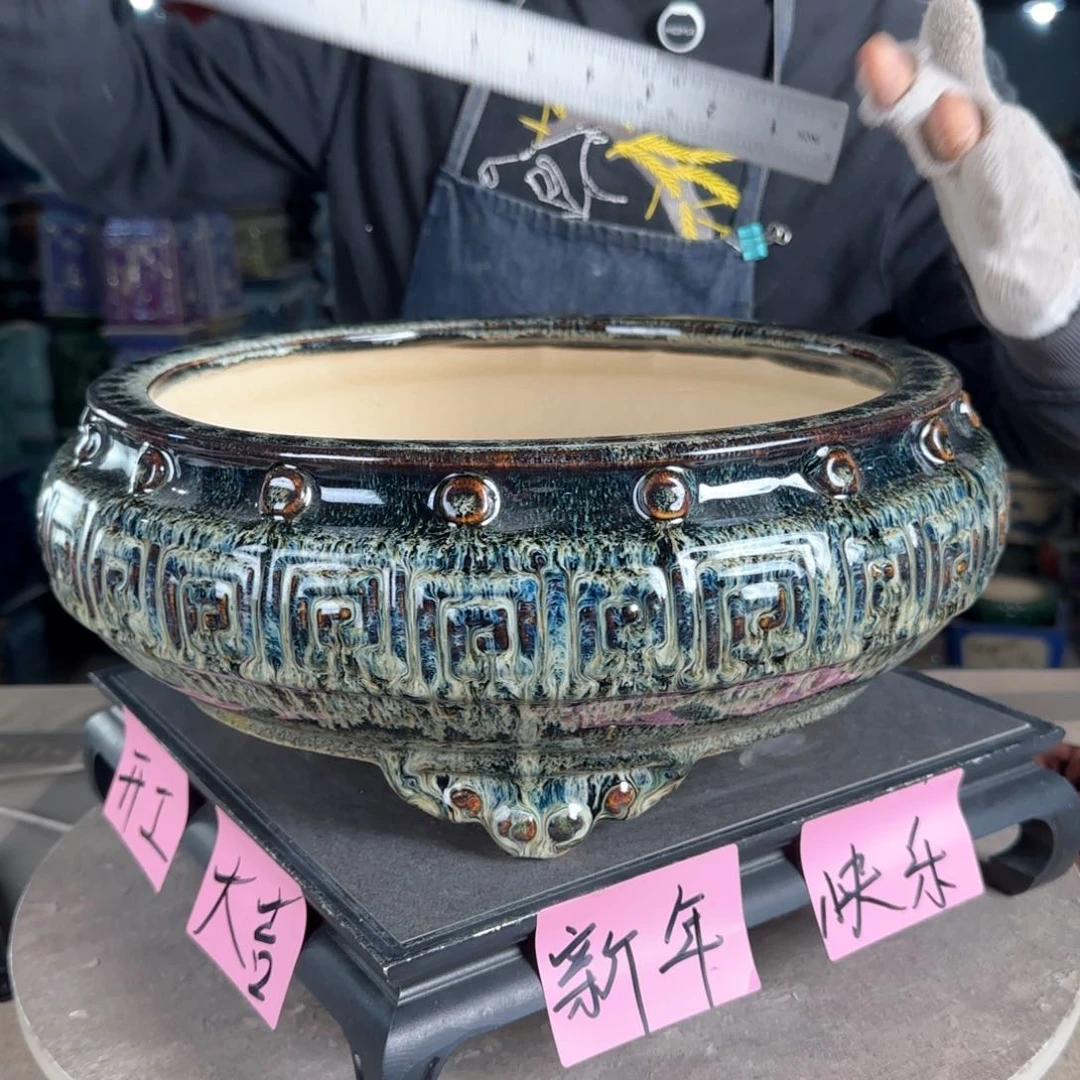 一风堂石湾花盆。