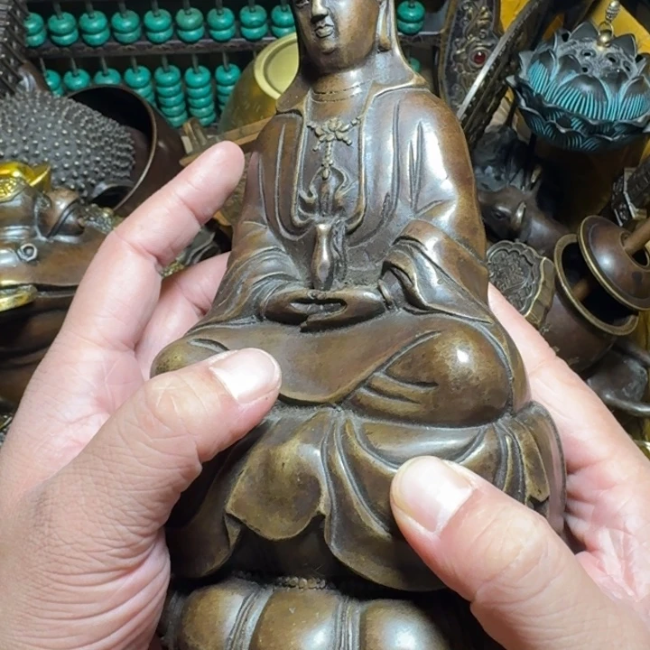 铜器摆件收收藏藏