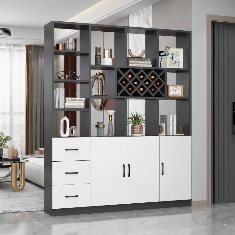 格段屏风隔断客厅遮挡隔断柜客厅双面一体酒柜鞋柜门厅柜2025新款