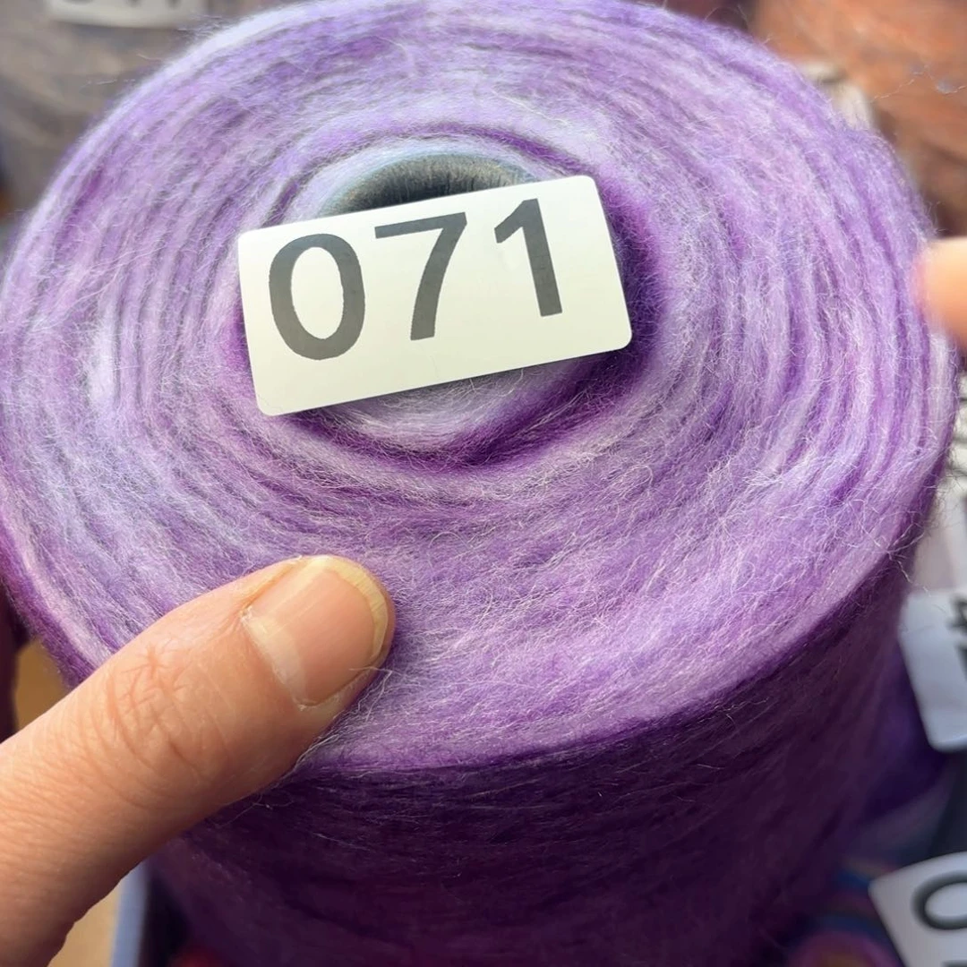 织绣070号马海毛绕6两