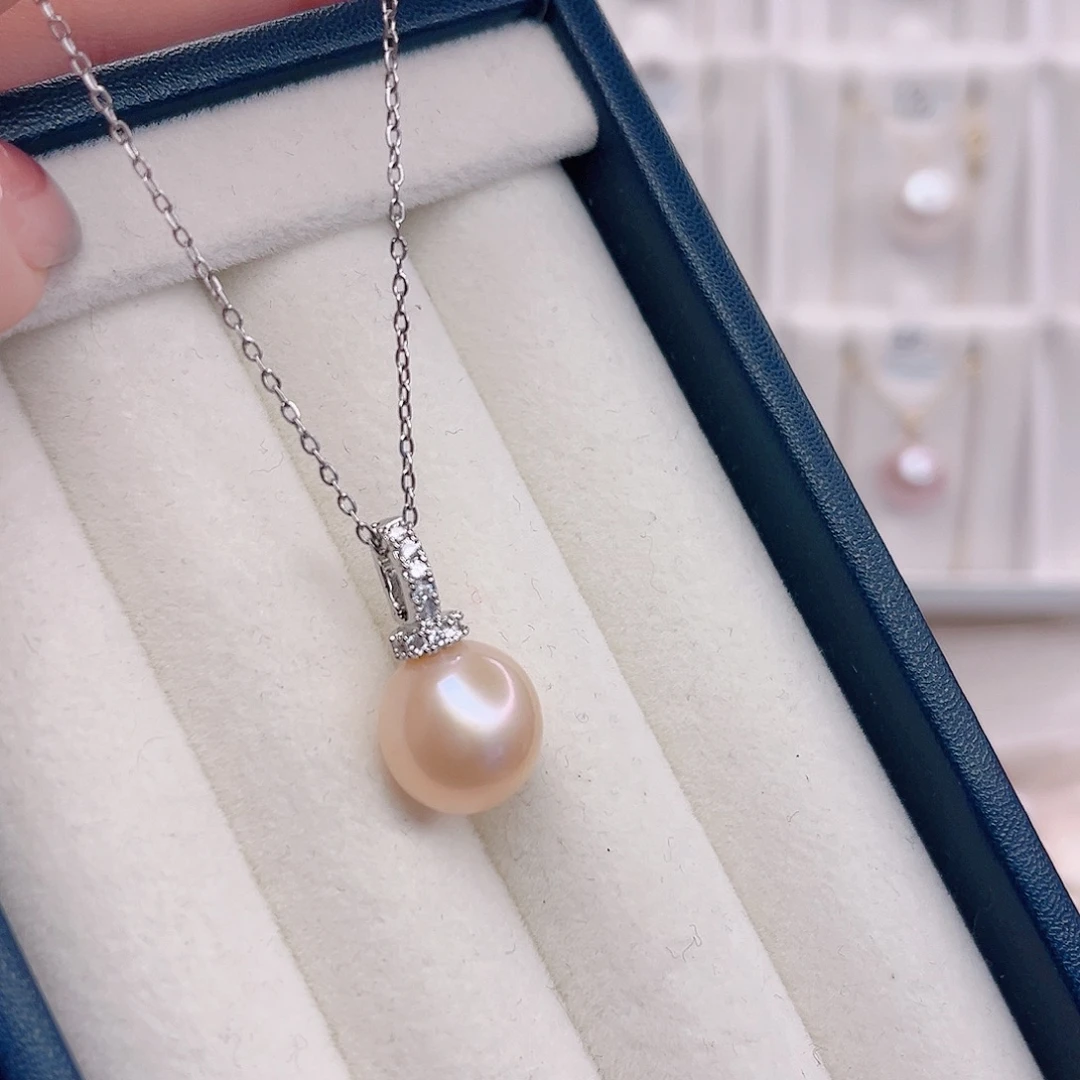 未镶嵌淡水珍珠吊坠(赠链)
