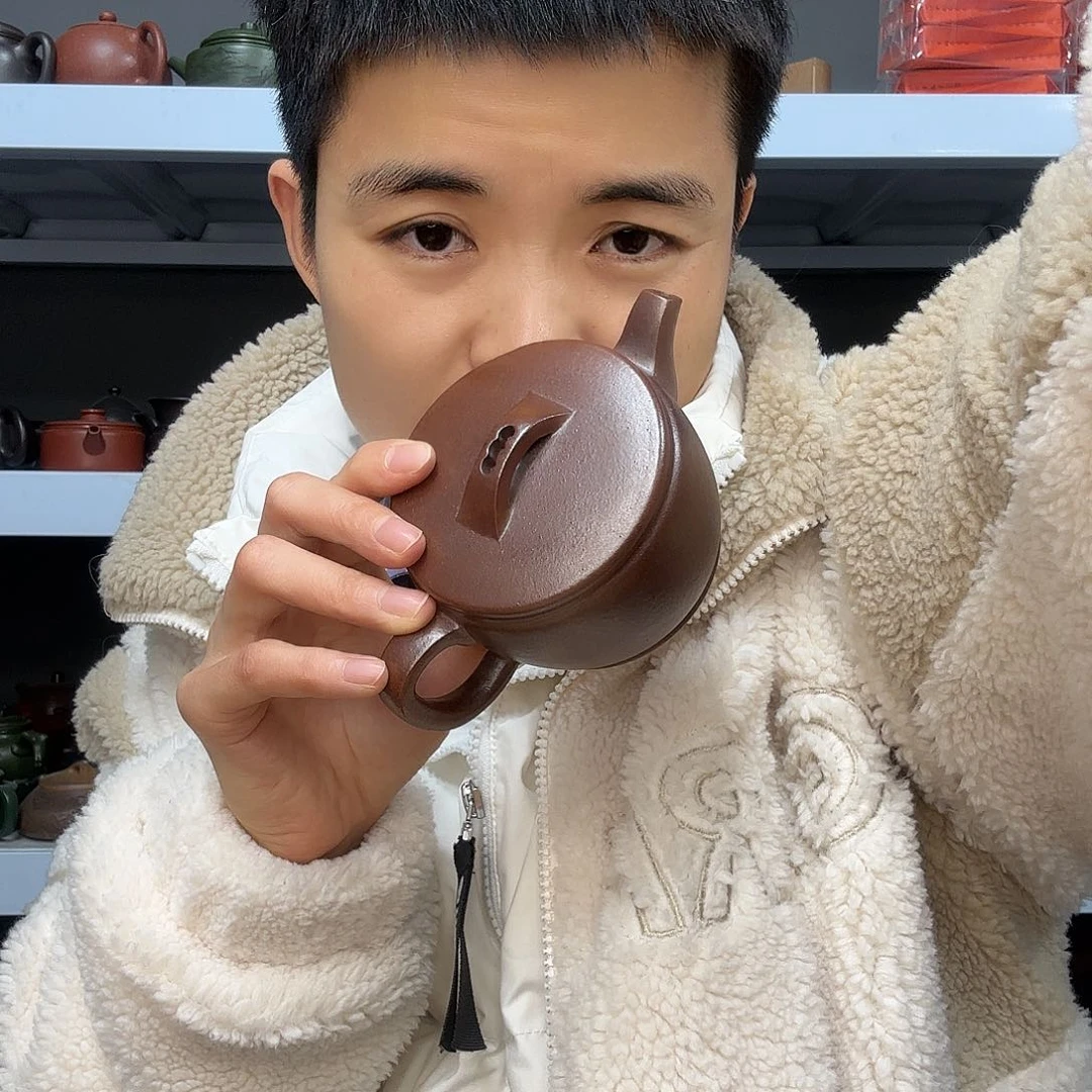 紫砂茶壶民间手艺人全手工制作