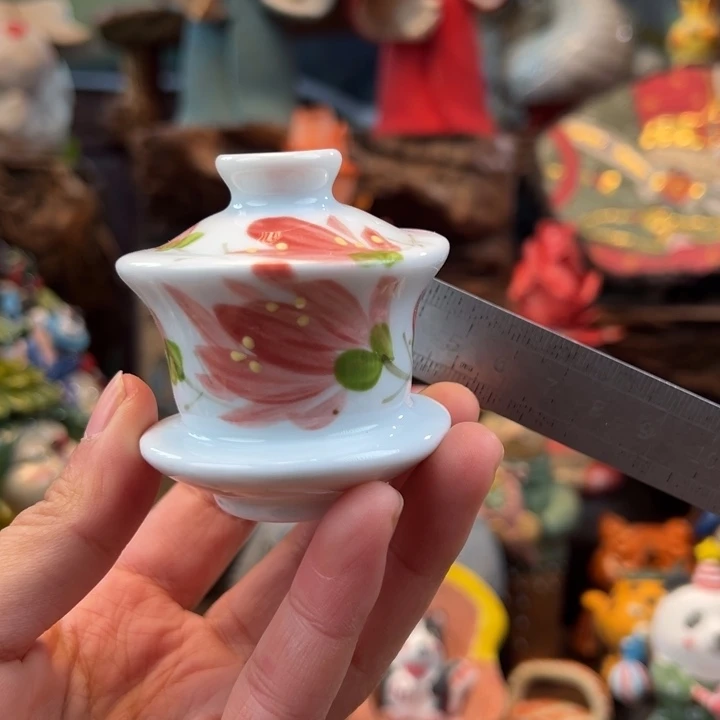 陶摆件小镇青花每日有新品