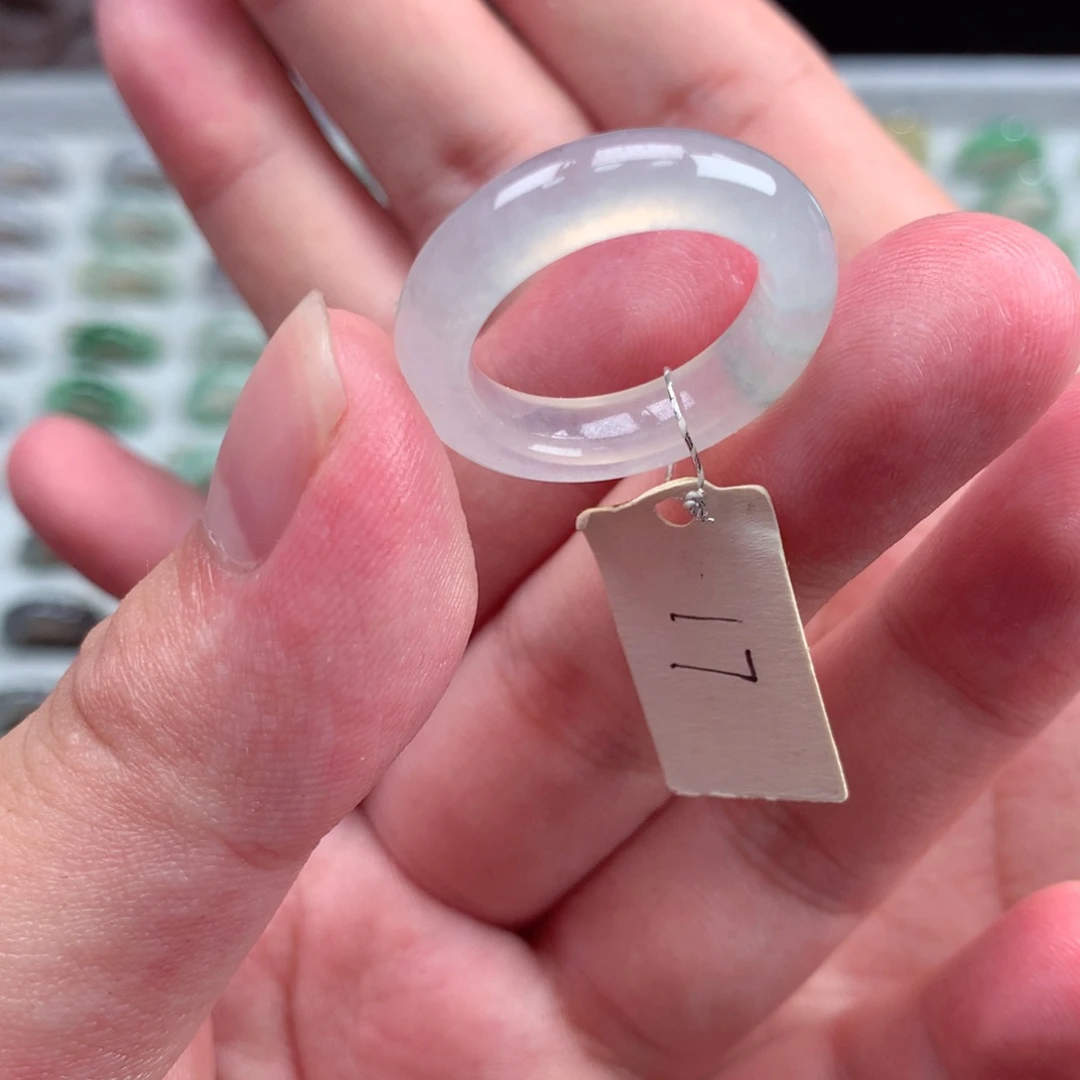 未镶嵌戒指翡翠天然