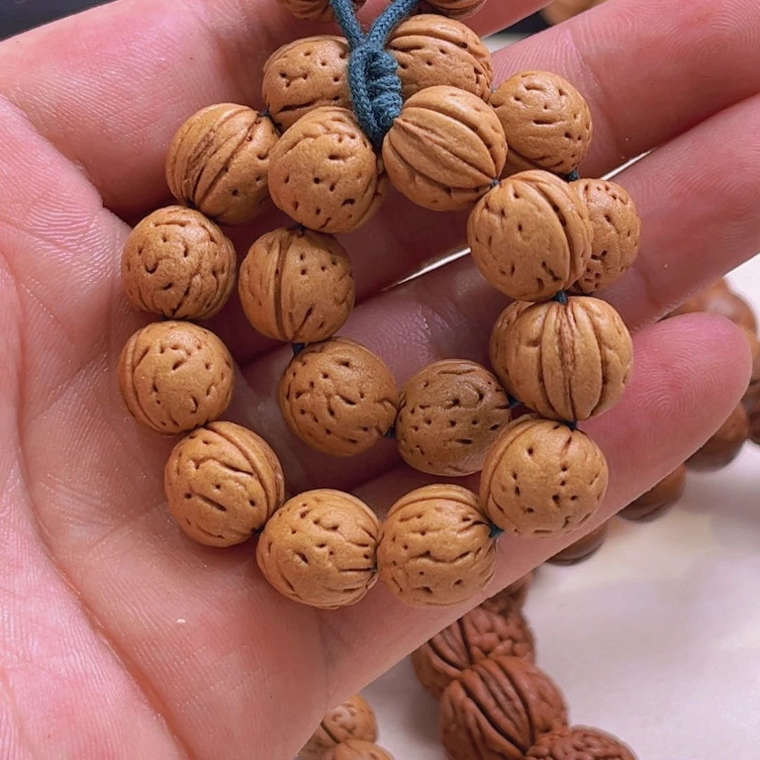 桃核吊坠翠**姐桃核小金豆12