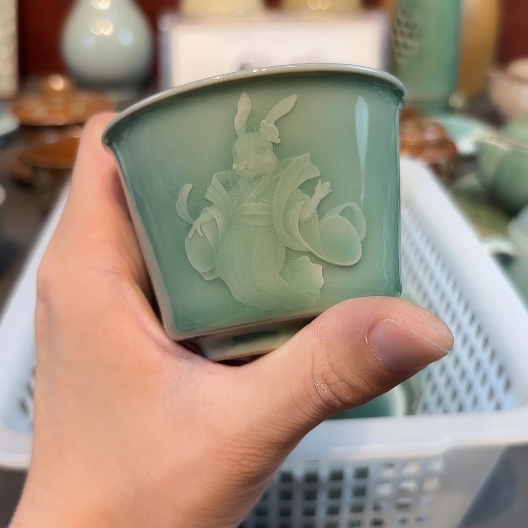 瓷片龙泉青瓷青瓷青瓷
