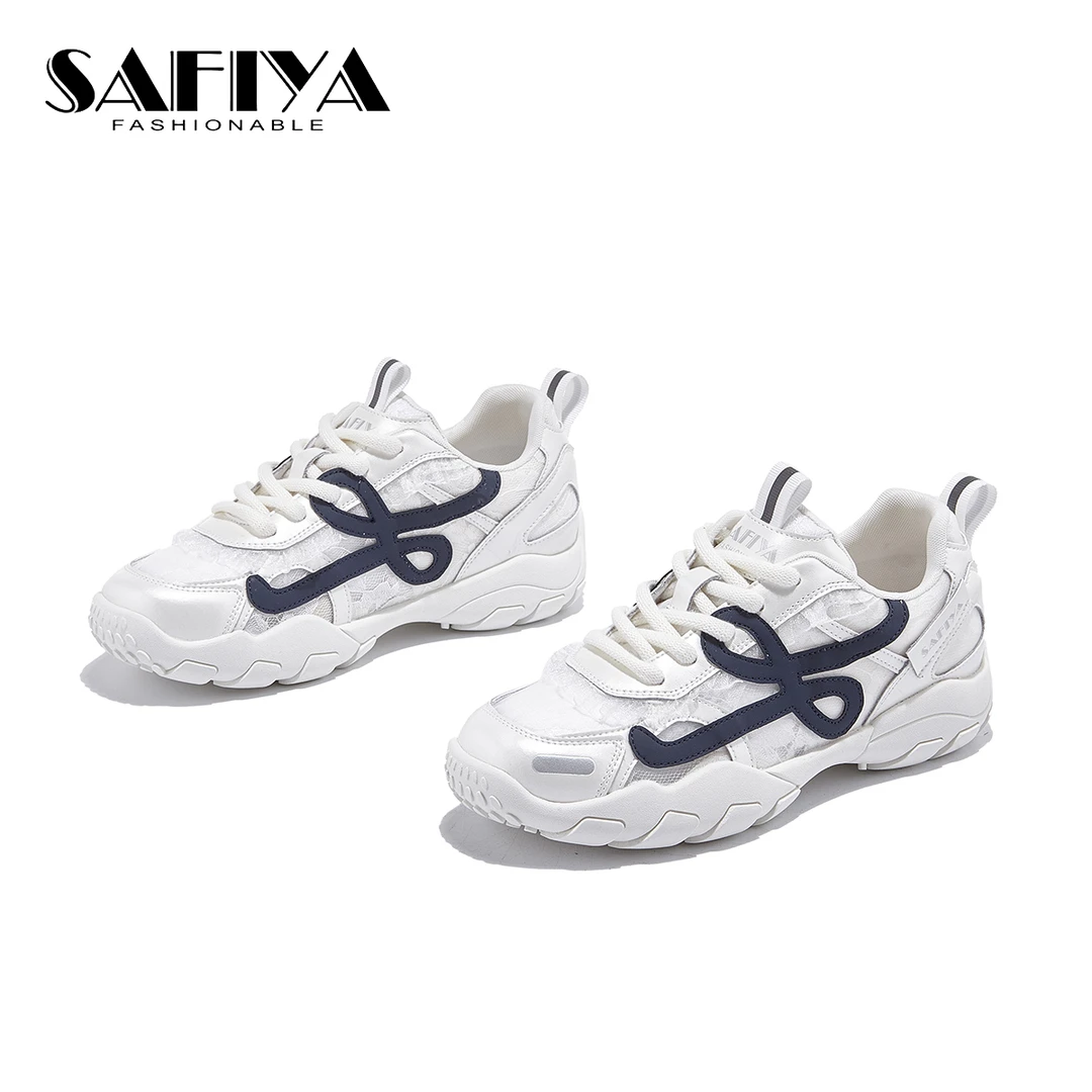 索菲娅Safiya2025夏季新款舒适透气时尚百搭休闲女鞋SFD2112B22
