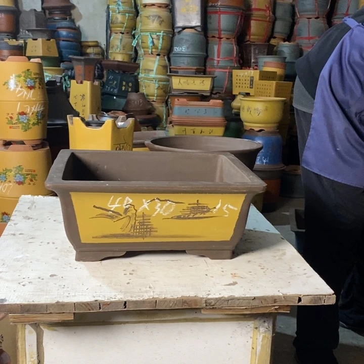 紫砂花盆紫砂花盆盆栽花卉苗木种植