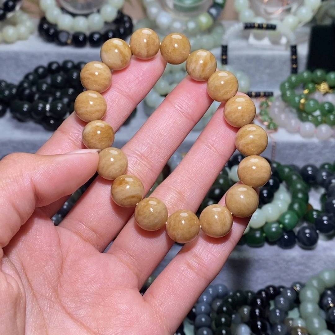 好***哥和田玉未镶嵌手链
