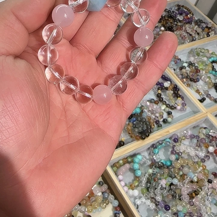 银S925镶嵌黄晶手镯