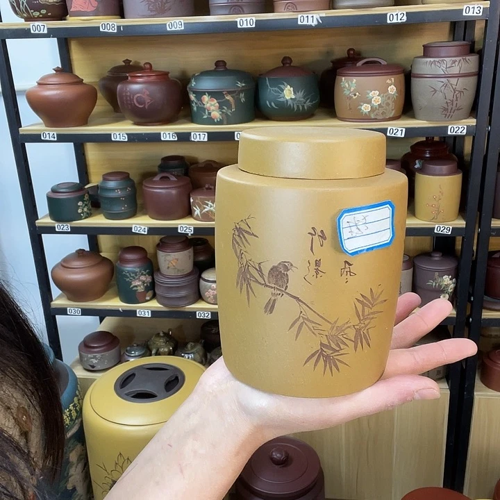 紫砂茶叶罐紫砂茶叶罐
