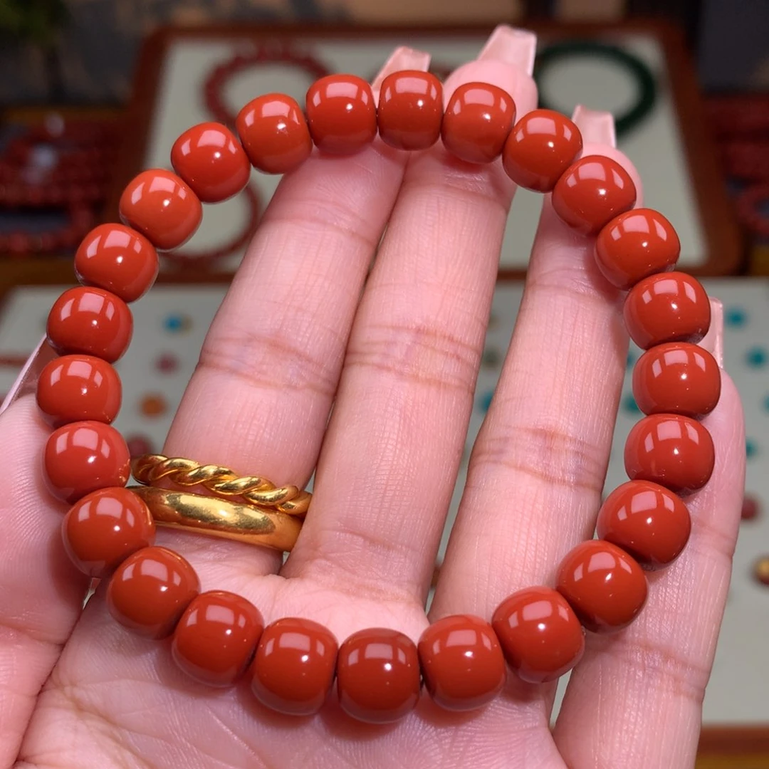 南红玛瑙颈饰未镶嵌