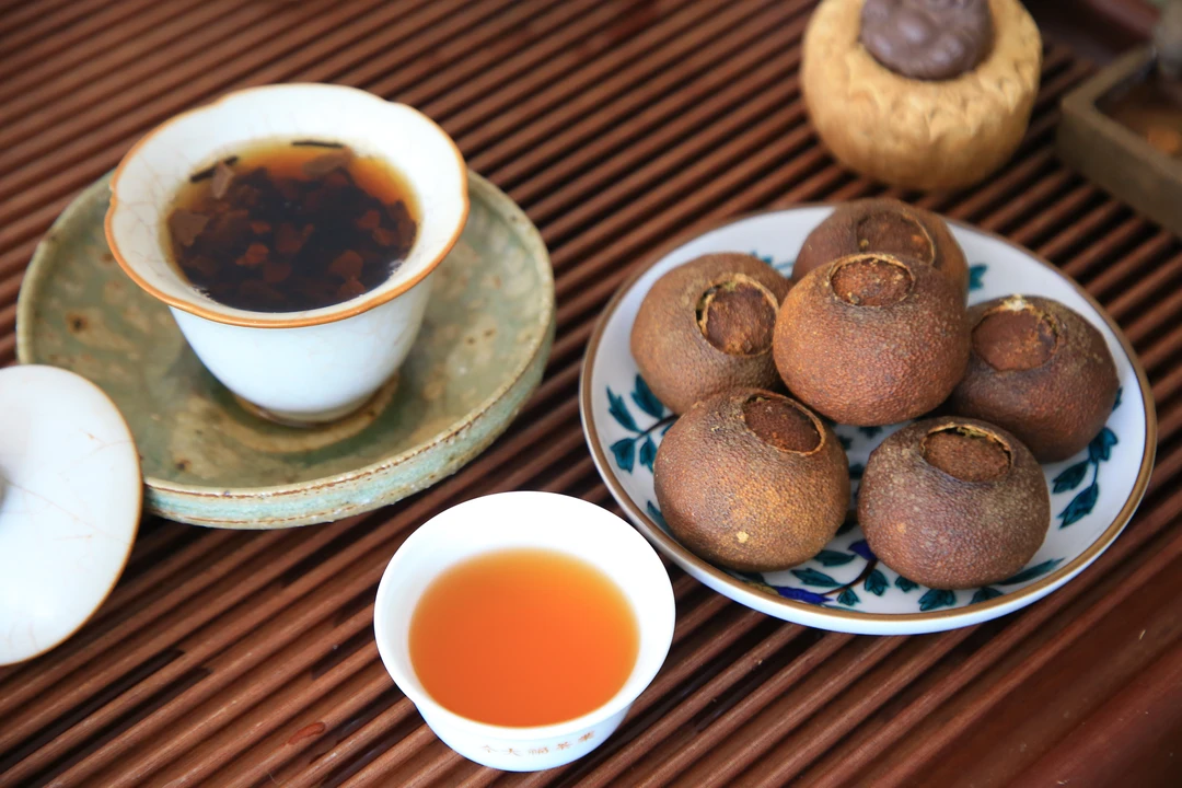 【新品推荐】正宗新会产地 梅江原枝 陈皮普洱大红茶 | 二红茶