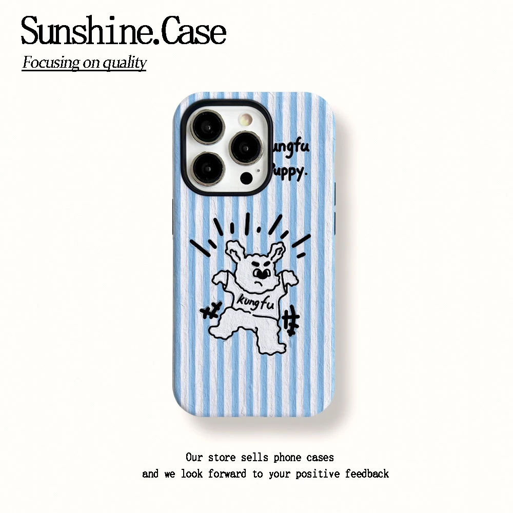 菲林二合一适用苹果华为vivo小米oppo手机壳功夫小兔16PROMAX