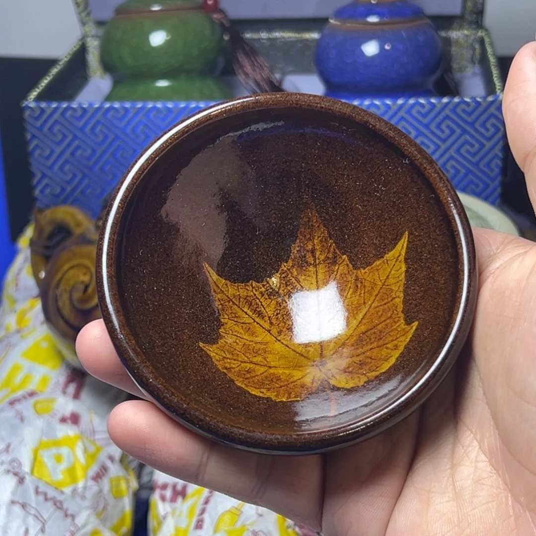 茶盏建阳建盏喝茶主人杯