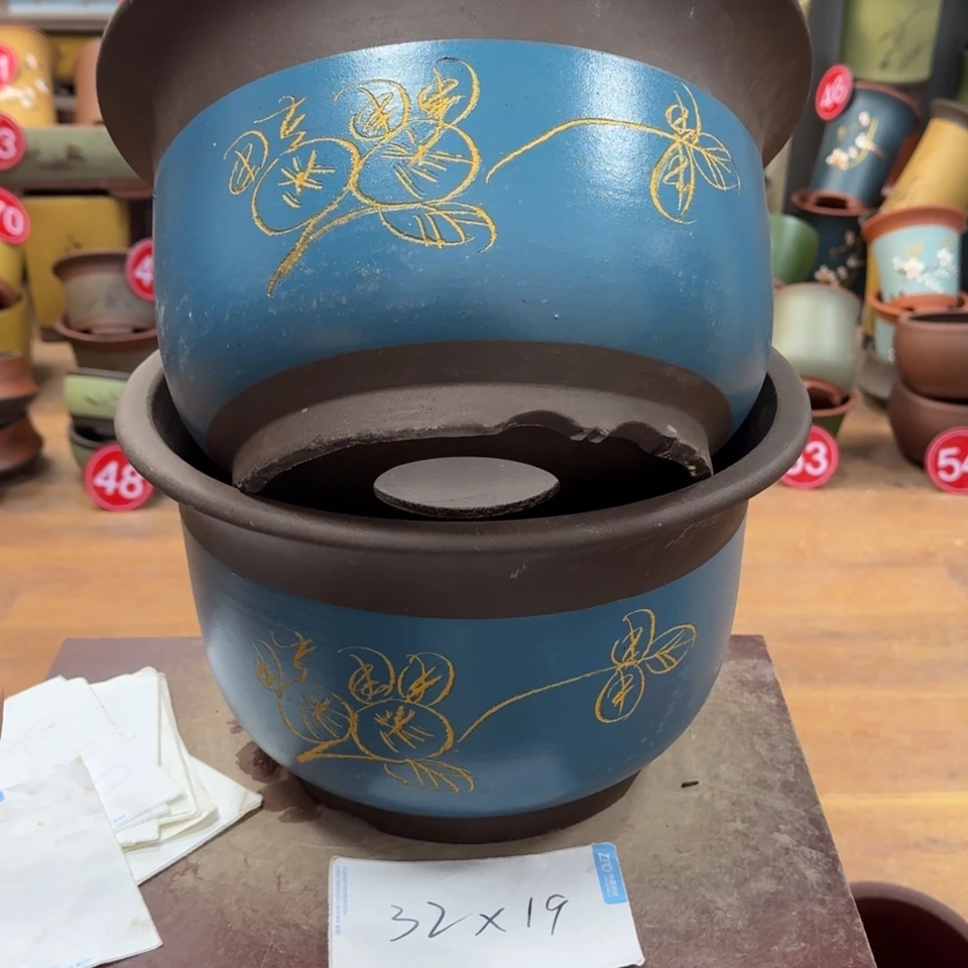 紫砂花盆破损包赔