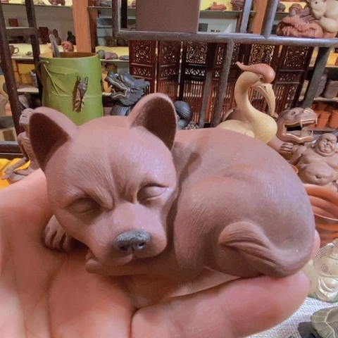 茶宠紫砂宜兴紫砂