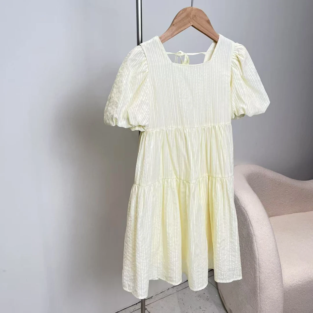 新款连衣裙杏色5978宸系