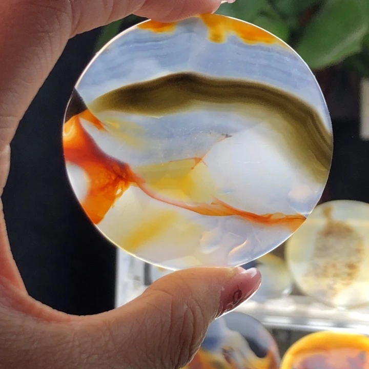 玛瑙/玉髓颈饰未镶嵌523