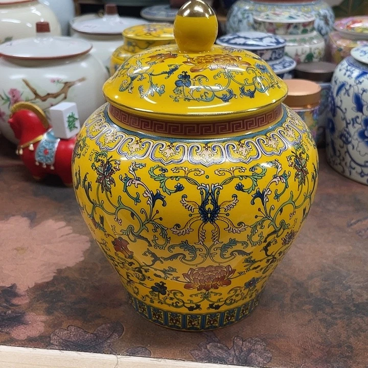 陶瓷罐茶叶罐密封罐储物罐