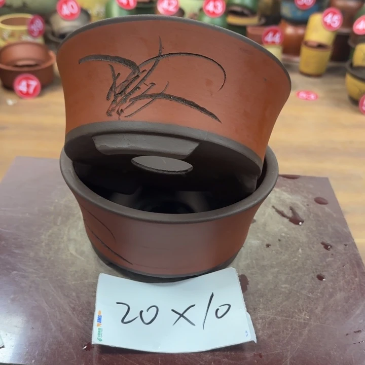 紫砂花盆破损包赔
