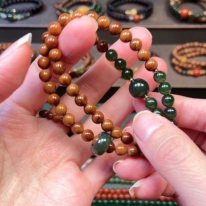 未镶嵌库克手串0.6