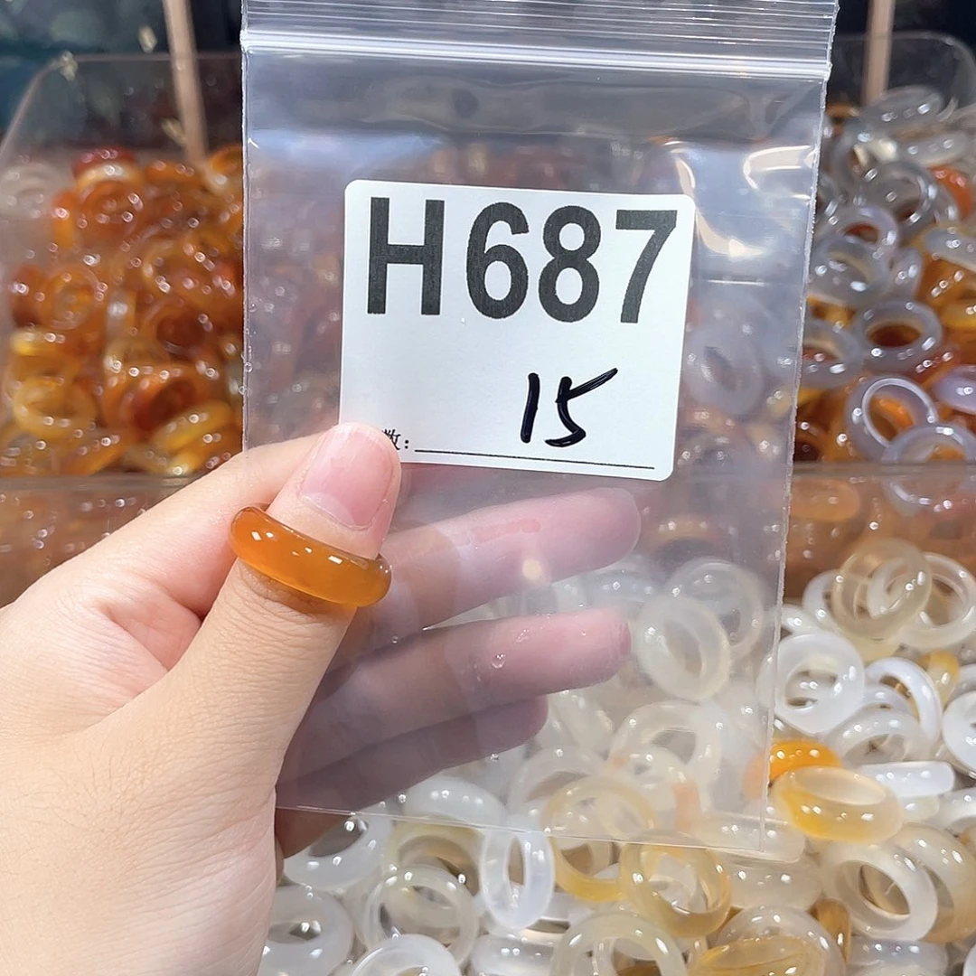 未镶嵌戒指玛瑙/玉髓687