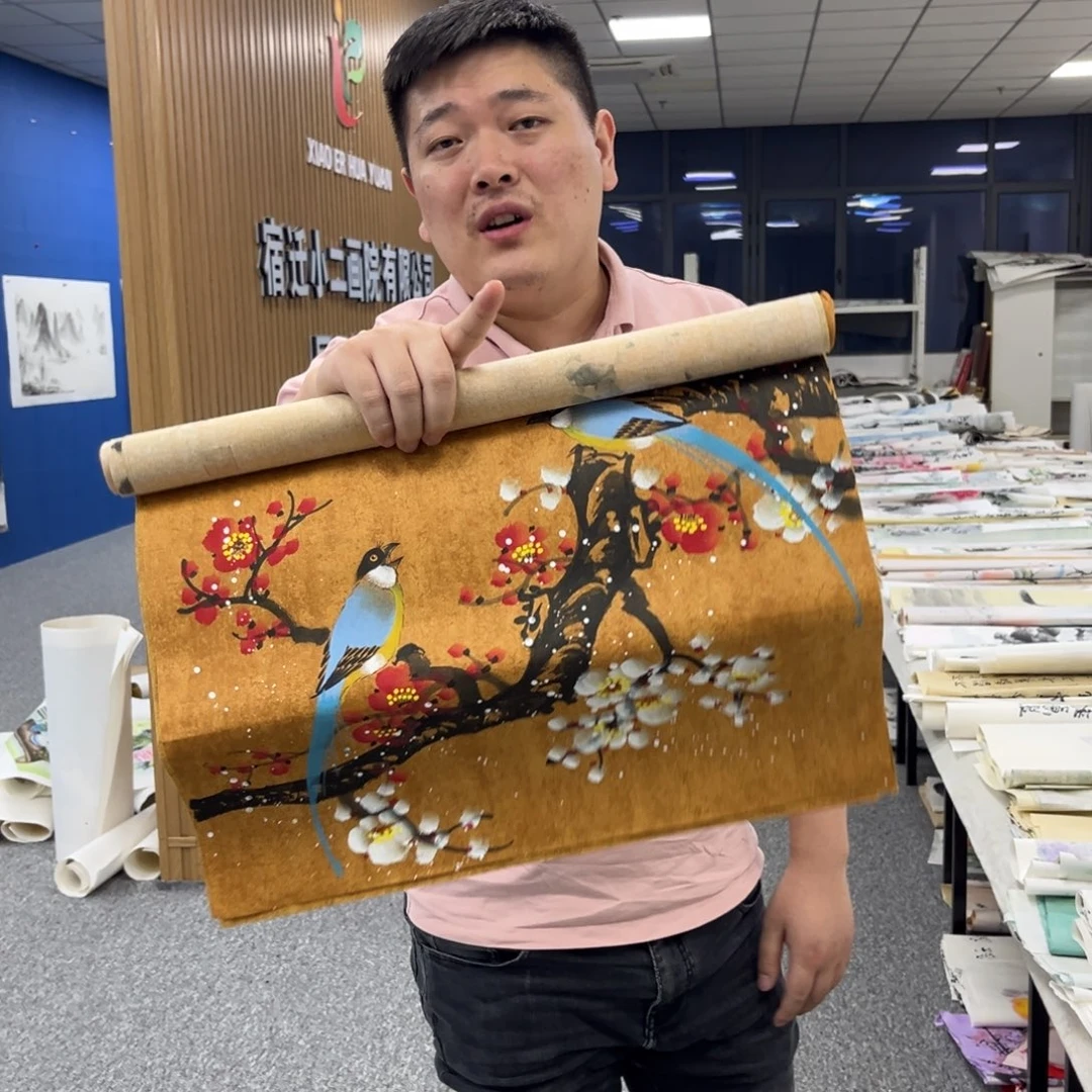 国画卖字画的小伙伴