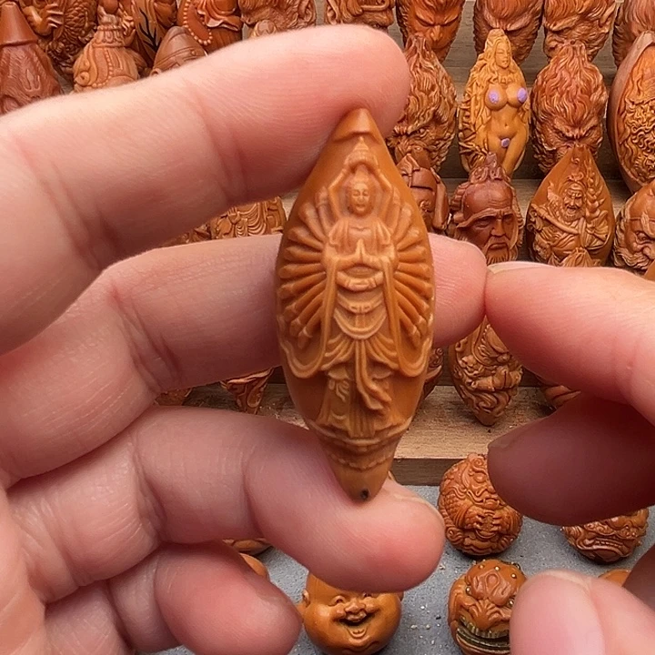 吊坠橄榄核20观音