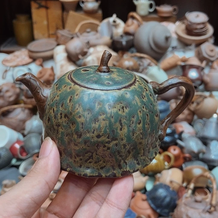 柴烧老岩泥高端茶器