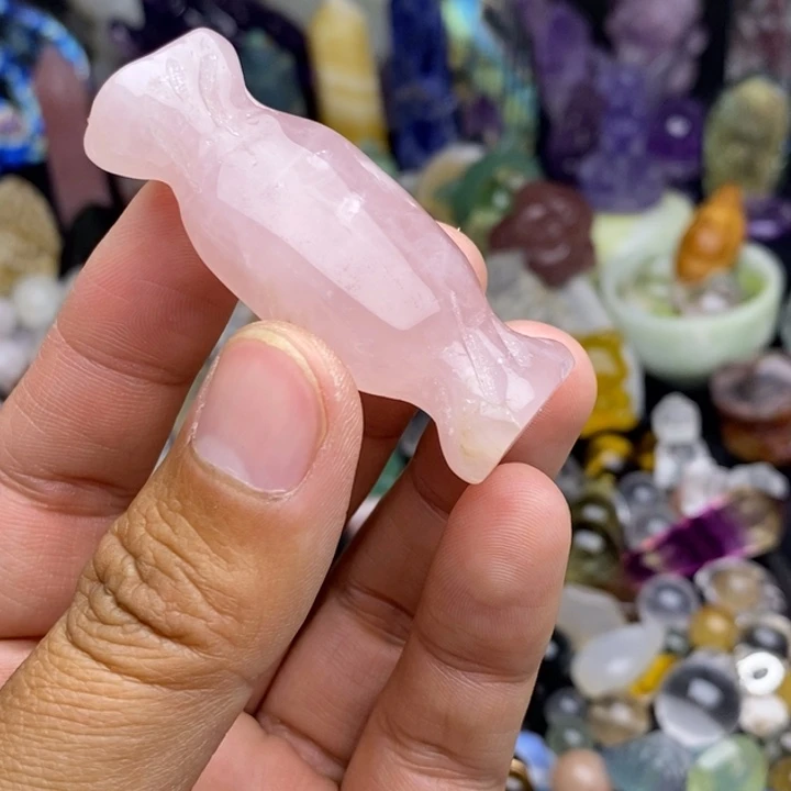 水晶未镶嵌珠宝半成品