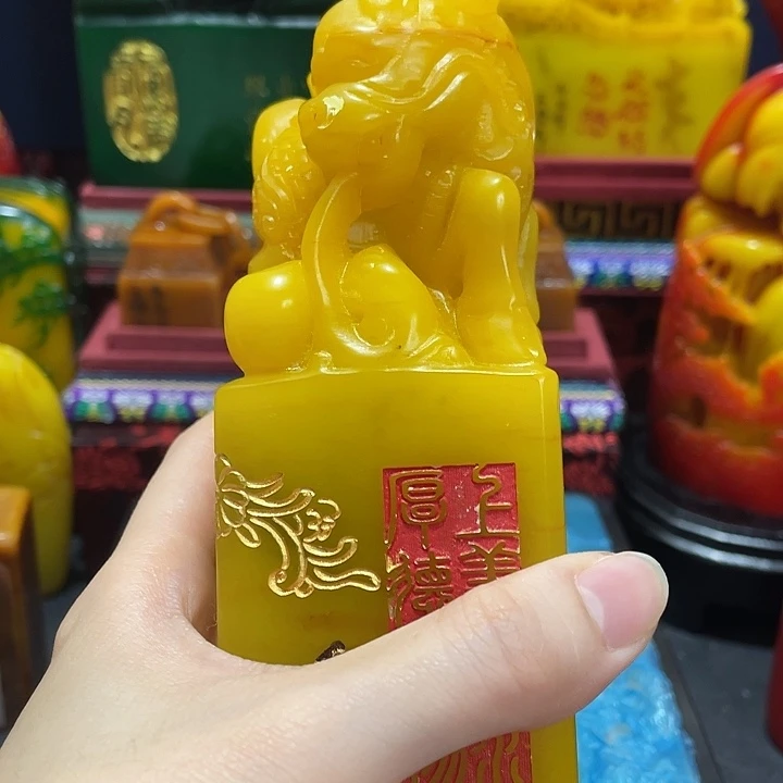 寿山石印石篆刻印章引首章闲章姓名章生日礼物