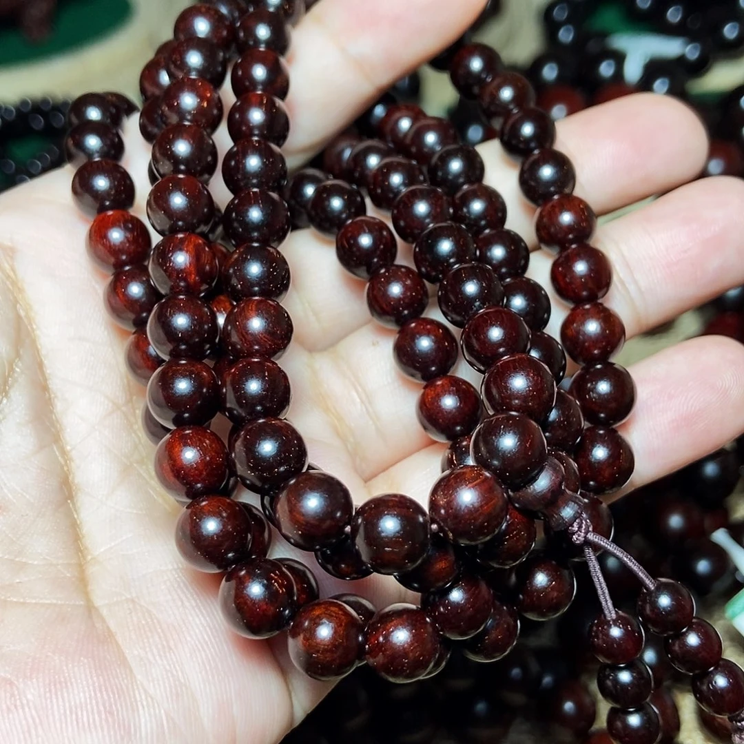 手串/手链小叶紫檀0.8金星多圈