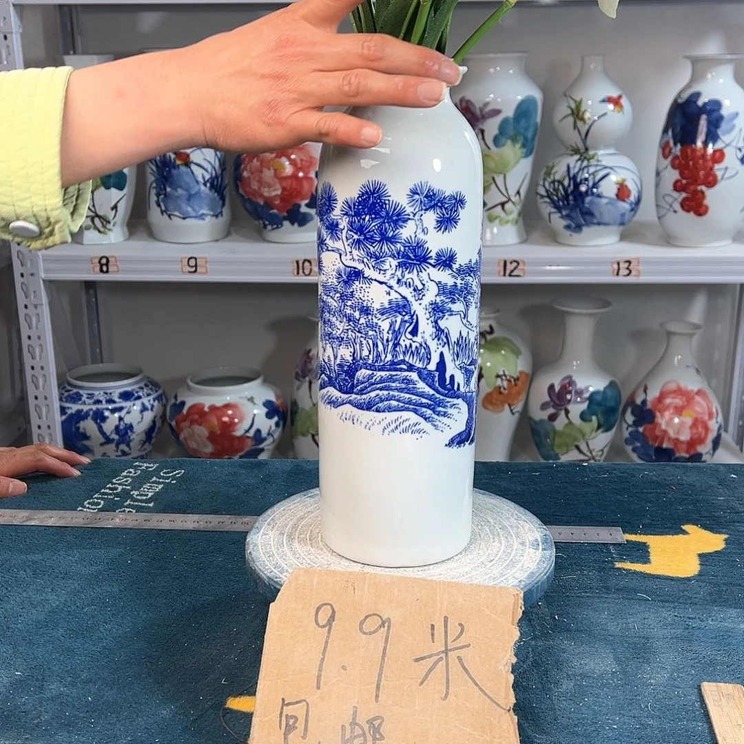 摆件景德镇陶瓷直高30