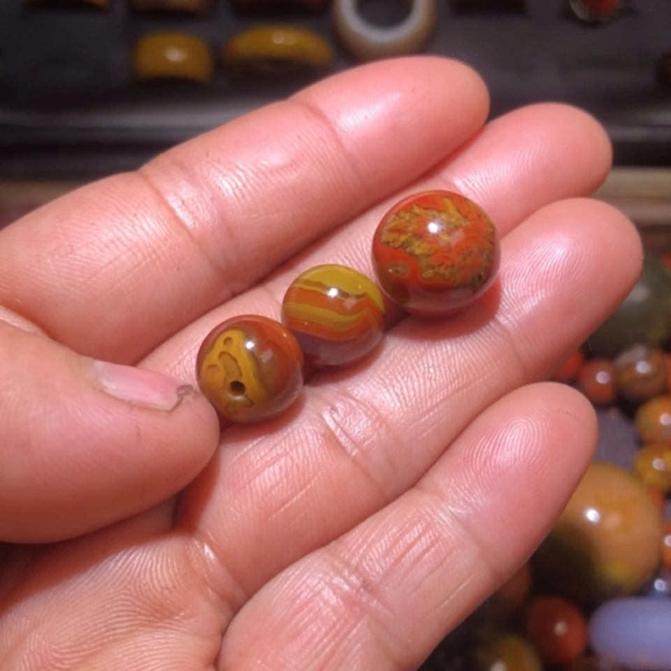 【闪购商品】玛瑙/玉髓战国红单珠未镶嵌阿****息