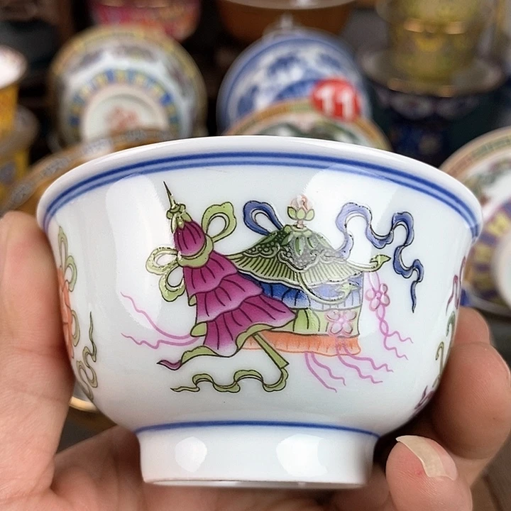 景德镇陶瓷藏式茶碗