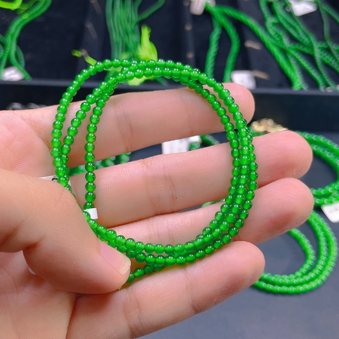 翡翠未镶嵌颈饰