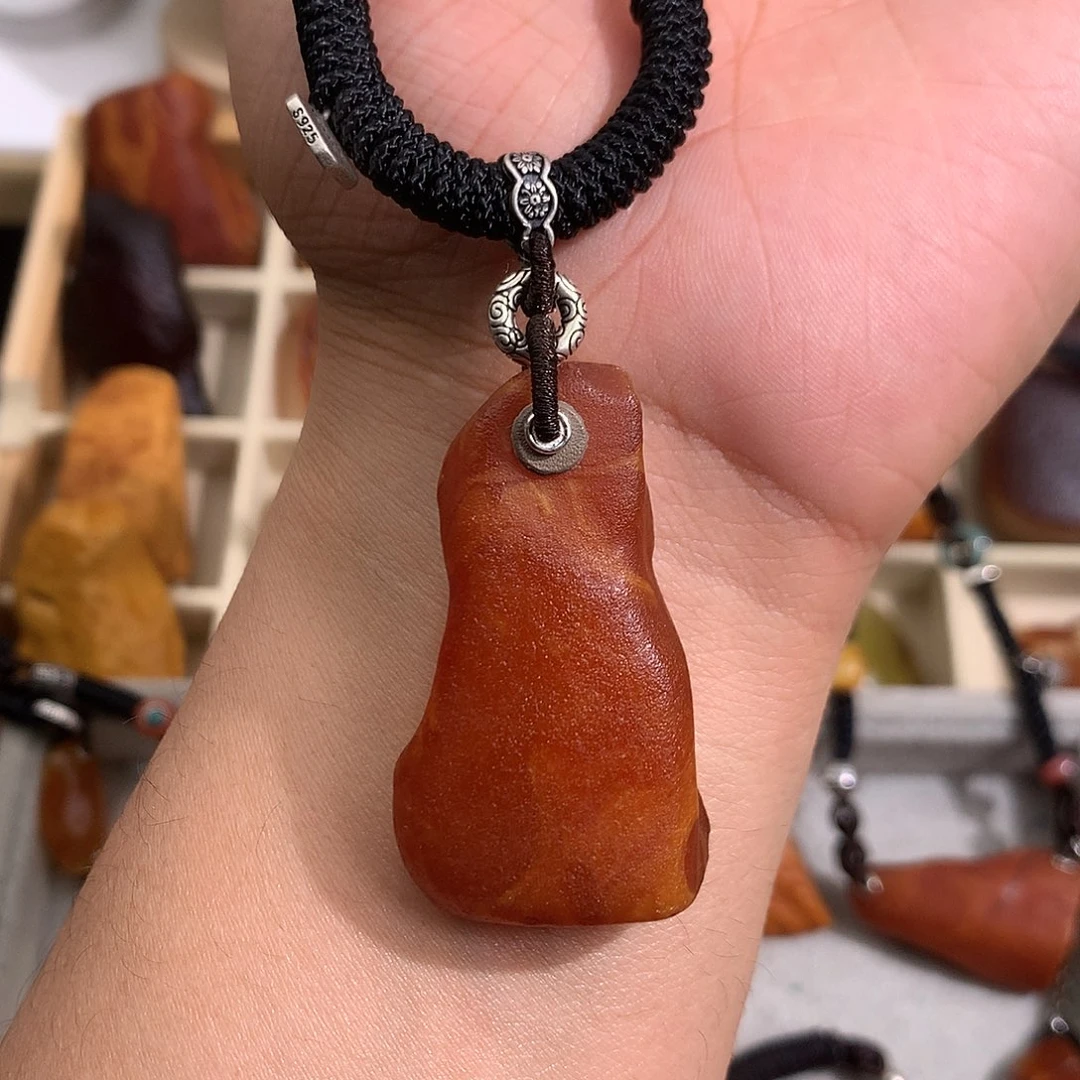 蜜蜡裸石未镶嵌你