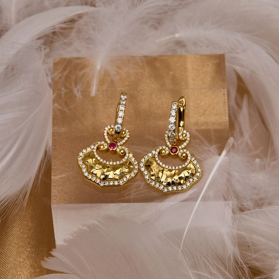 925银耳饰 如苑珠宝S925耳饰多样性发货