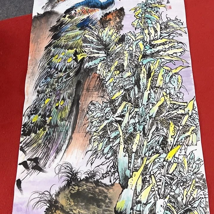 国画本人纯手绘作品欣赏