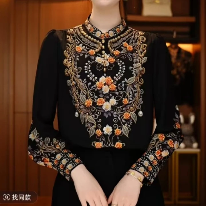 澳绒长袖百搭打底衫女士显瘦减龄打底衫女款设计感休闲上衣女【C】