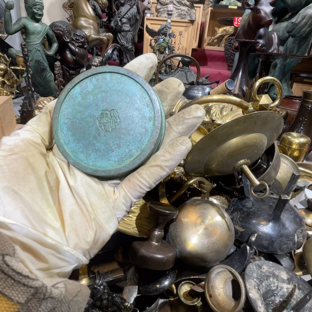 大阪回流铜器摆件50