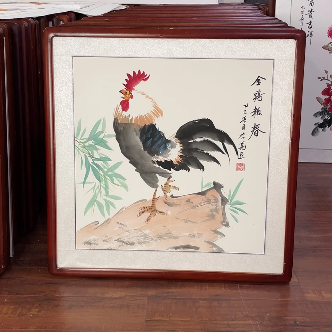 国画带框尺寸63*63厘米