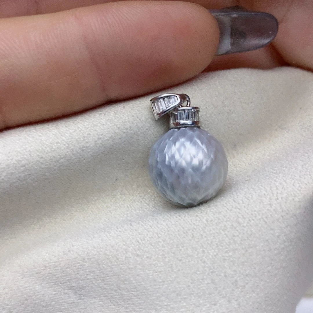 【闪购商品】海水珍珠银S925镶嵌颈饰叁****N