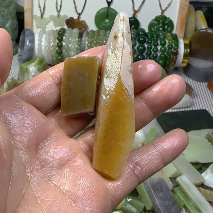 未镶嵌和田玉珠宝半成品程**一