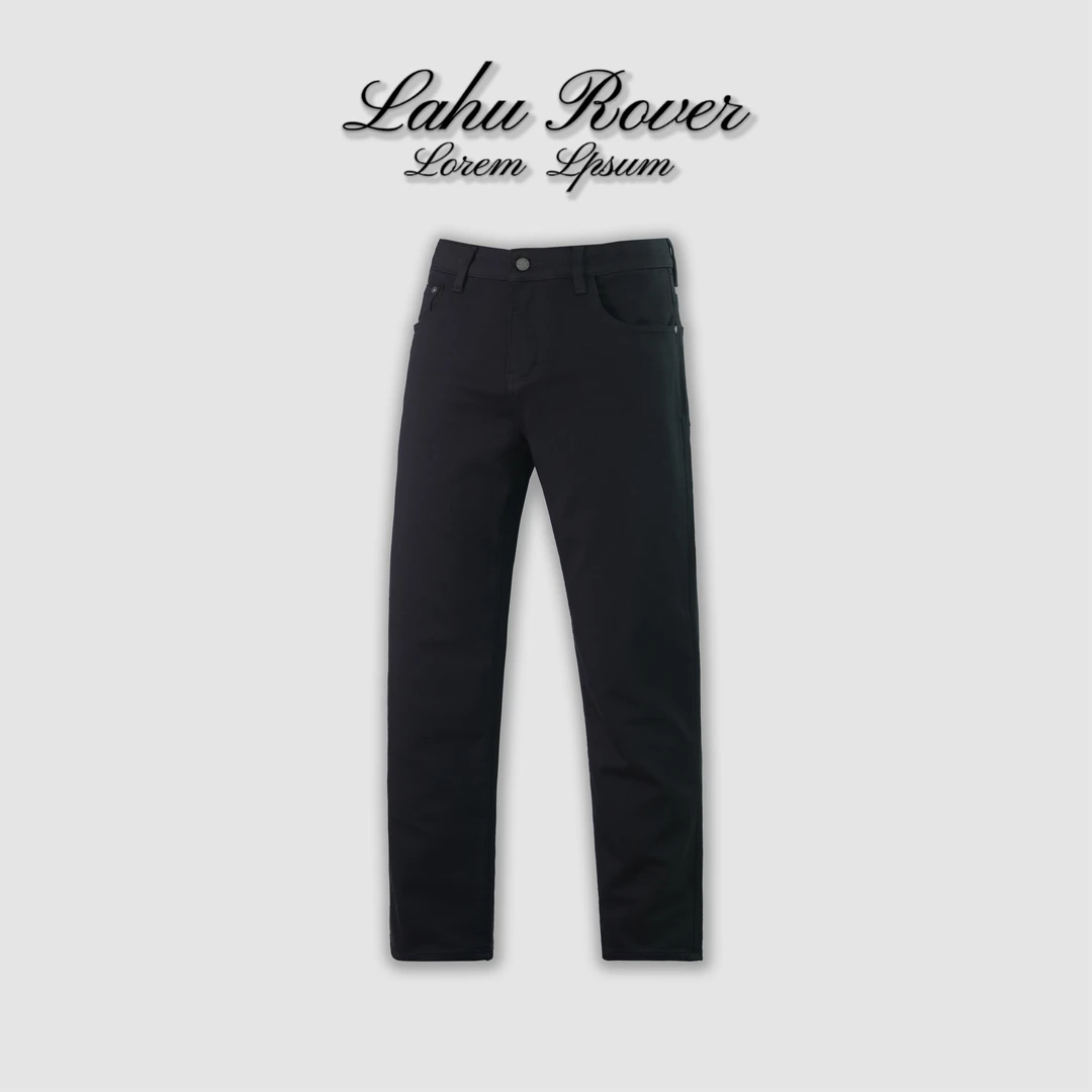 【秋季新款】秋季高奢防褪色男士牛仔百搭新款微弹中高腰直筒牛仔裤