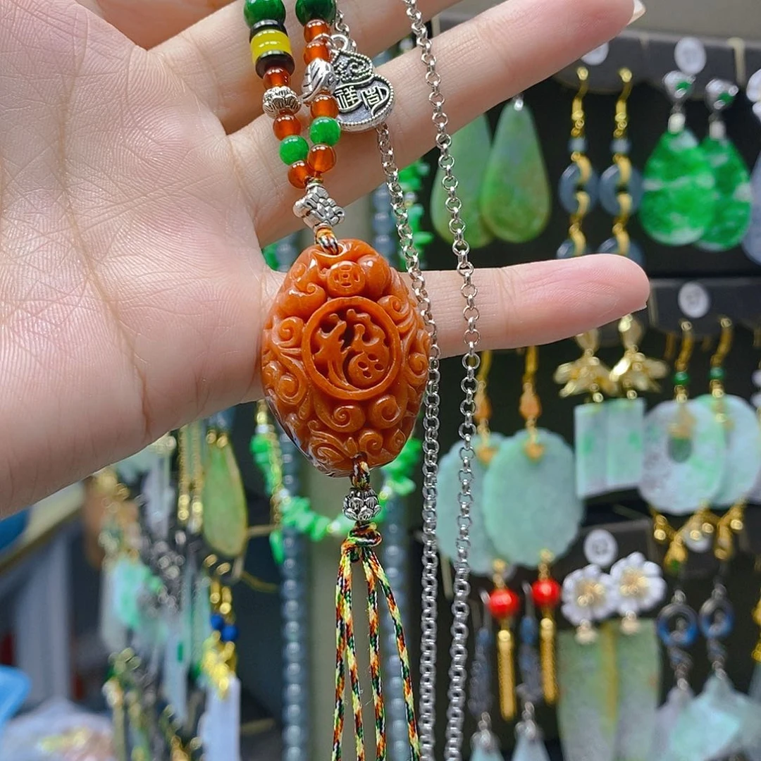 未镶嵌翡翠耳饰翡翠